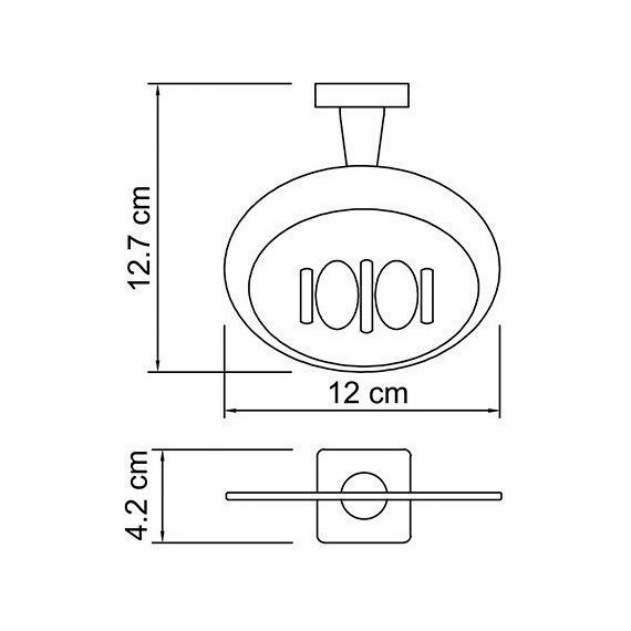 Мыльница WasserKraft Lippe K-6569 фото 5