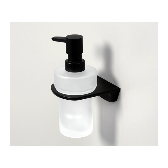 Дозатор для жидкого мыла WasserKraft Elbe K-7299, цвет чёрный фото 2