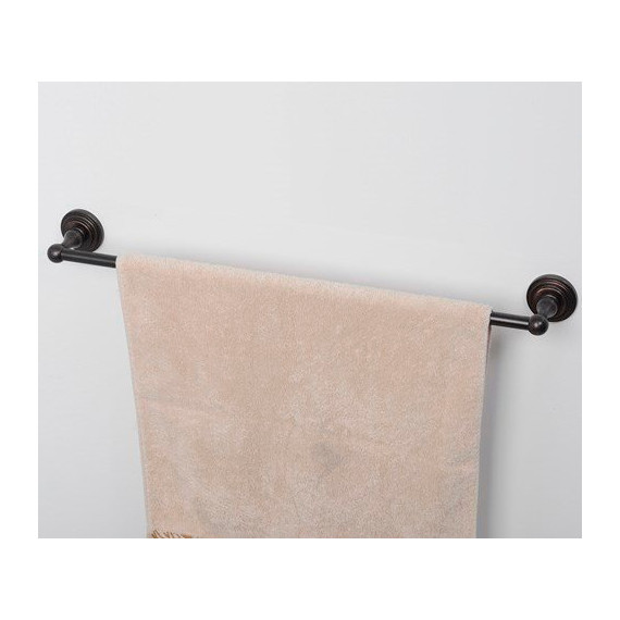 Полотенцедержатель WasserKraft Isar K-7330, цвет тёмная бронза - 2 Полотенцедержатель WasserKraft Isar K-7330, цвет тёмная бронза фото 2