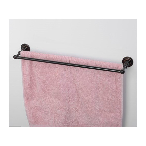 Полотенцедержатель WasserKraft Isar K-7340, цвет тёмная бронза фото 2