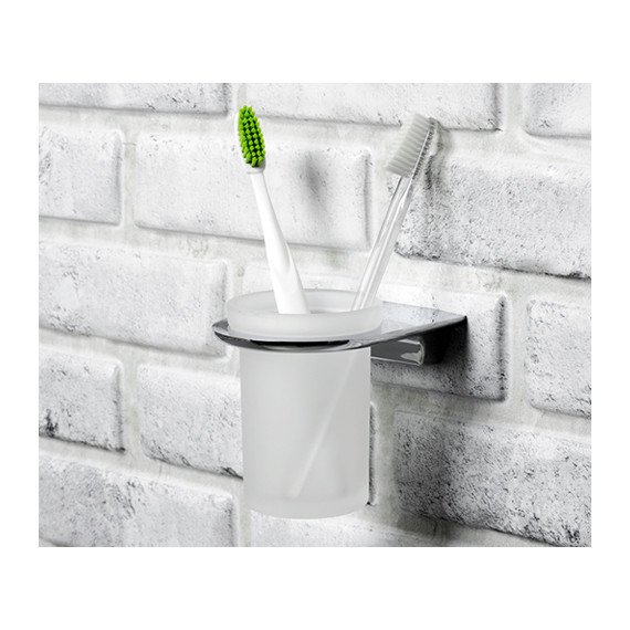 Стакан для зубных щеток WasserKraft Kammel K-8328 - 2 Стакан для зубных щеток WasserKraft Kammel K-8328 фото 2