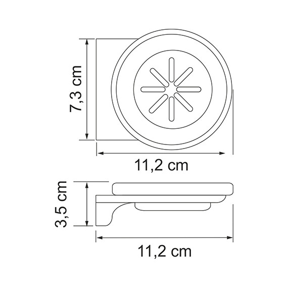 Мыльница WasserKraft Kammel K-8329 - 5 Мыльница WasserKraft Kammel K-8329 фото 5