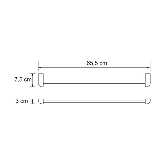 Полотенцедержатель WasserKraft Kammel K-8330 фото 4