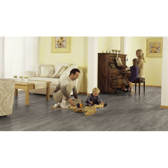 Ламинат Kronotex Exquisit 193x1380 мм D 4786, дуб гала серый фото 3