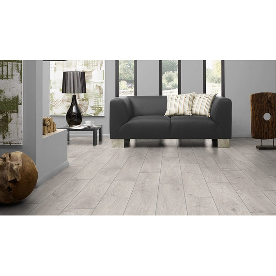 Ламинат Kronotex Exquisit 193x1380 мм D 3223, дуб атлас белый фото 2