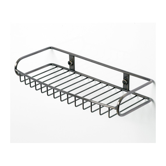 Полочка WasserKraft Exter K-1611 30 см, цвет светлая бронза фото 2