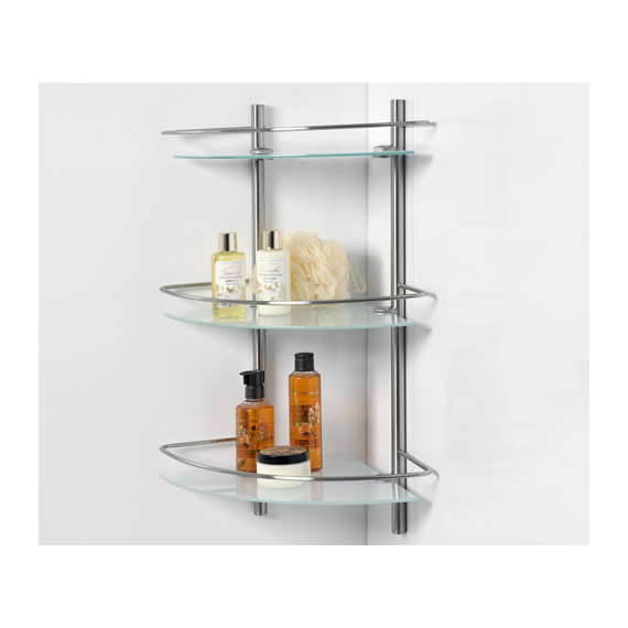 Полка стеклянная WasserKraft Ammer K-3733 30 см фото 2