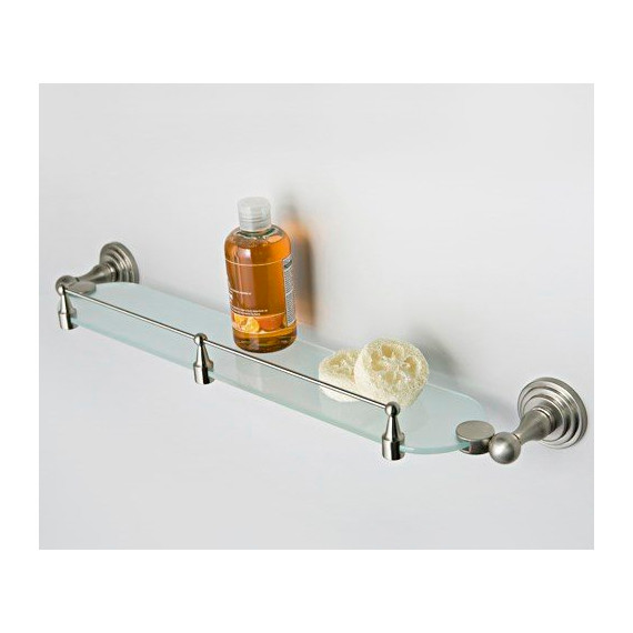 Полка стеклянная WasserKraft Ammer K-7044 60 см - 2 Полка стеклянная WasserKraft Ammer K-7044 60 см фото 2