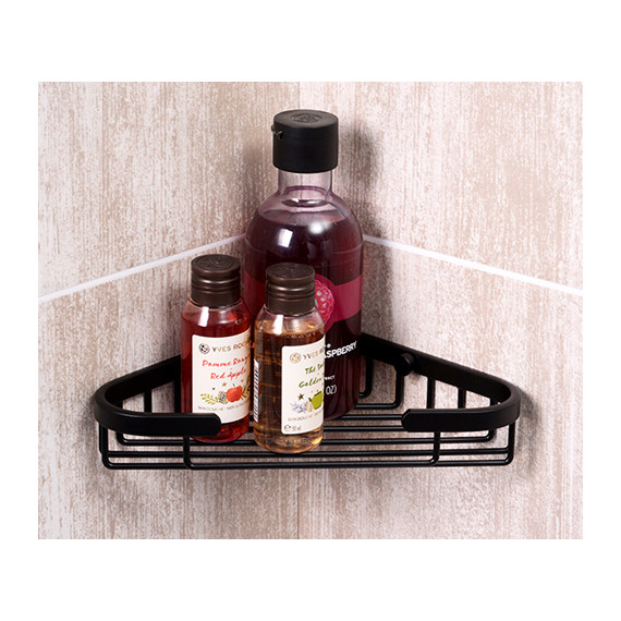 Полочка WasserKraft Elbe K-733BLACK 20 см фото 3