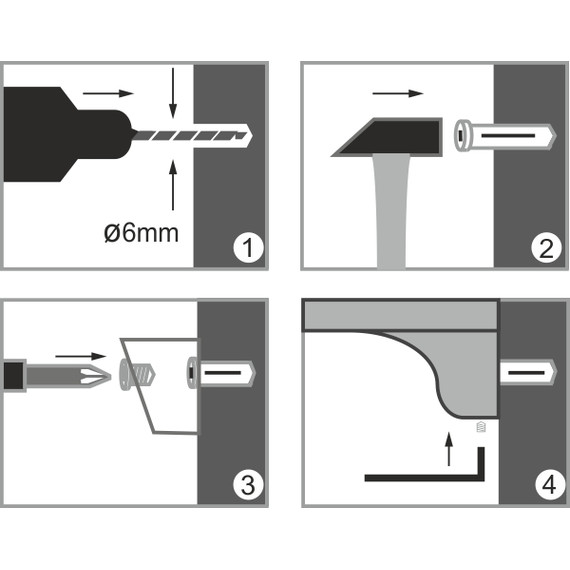 Полка для полотенец WasserKraft Kammel K-8311 - 3 Полка для полотенец WasserKraft Kammel K-8311 фото 3