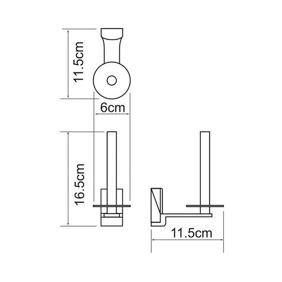 Держатель для туалетной бумаги WasserKraft Exter K-5297, цвет светлая бронза - 4 Держатель для туалетной бумаги WasserKraft Exter K-5297, цвет светлая бронза фото 4