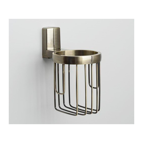 Держатель для освежителя WasserKraft Exter K-5245, цвет светлая бронза - 2 Держатель для освежителя WasserKraft Exter K-5245, цвет светлая бронза фото 2