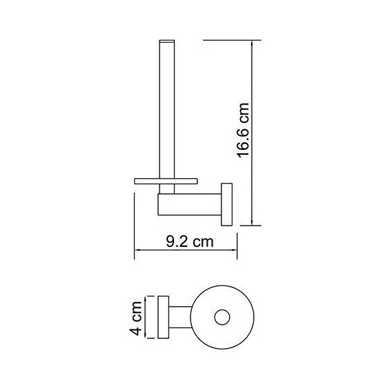 Держатель для туалетной бумаги WasserKraft Lippe K-6597 фото 4