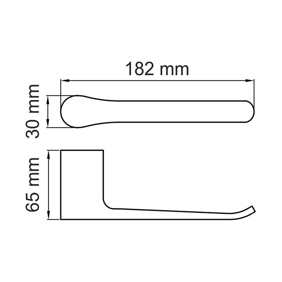 Держатель для туалетной бумаги WasserKraft Elbe K-7296, цвет чёрный фото 4