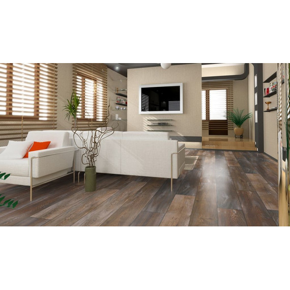 Ламинат Kronotex Aqua Robusto 191x1380 мм P 1201, дуб камелот фото 3