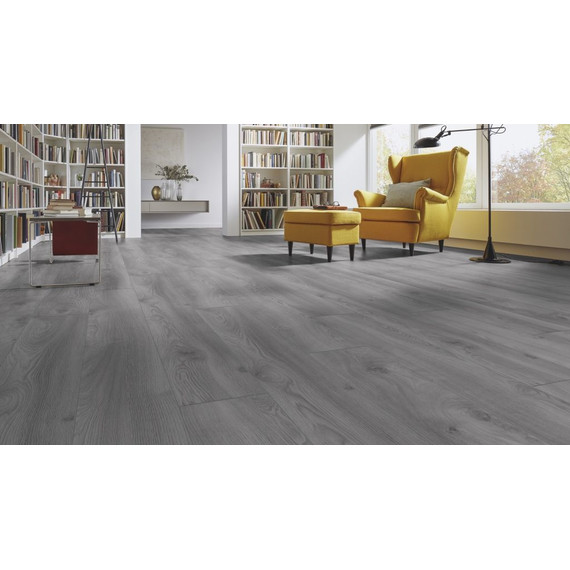 Ламинат Kronotex Mammut 188x1845 мм D 3670, дуб макро светло-серый фото 3