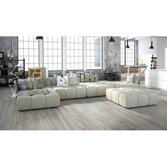 Ламинат Kronotex Mammut 188x1845 мм D 4793, дуб белый макро - 2 Ламинат Kronotex Mammut 188x1845 мм D 4793, дуб белый макро фото 2