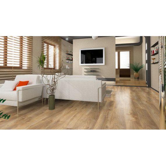 Ламинат Kronotex Mammut 188x1845 мм D 4794, дуб натуральный макро - 4 Ламинат Kronotex Mammut 188x1845 мм D 4794, дуб натуральный макро фото 4