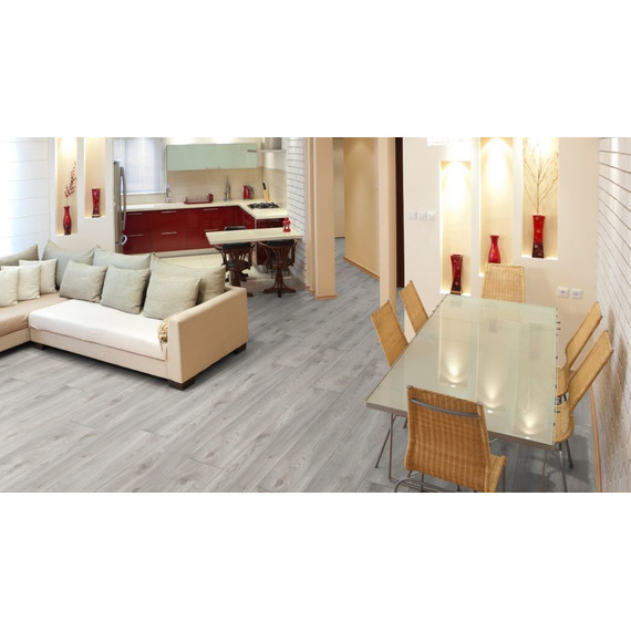 Ламинат Kronotex Mammut Plus 244x1845 мм D 4793, дуб белый макро фото 2