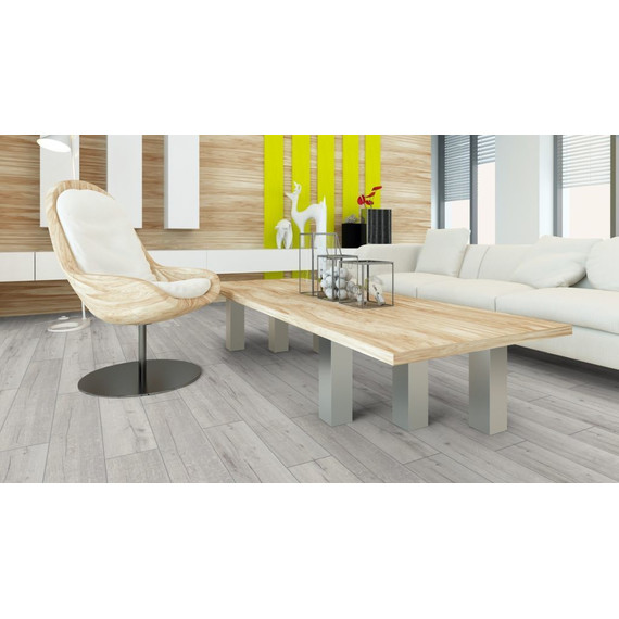 Ламинат Kronotex Robusto 188x1375 мм D 3181, дуб рип белый - 4 Ламинат Kronotex Robusto 188x1375 мм D 3181, дуб рип белый фото 4