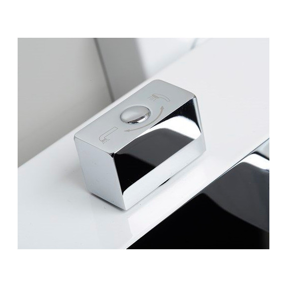 Смеситель для ванны WasserKraft Aller 1061WHITE, белый/хром - 7 Смеситель для ванны WasserKraft Aller 1061WHITE, белый/хром фото 7