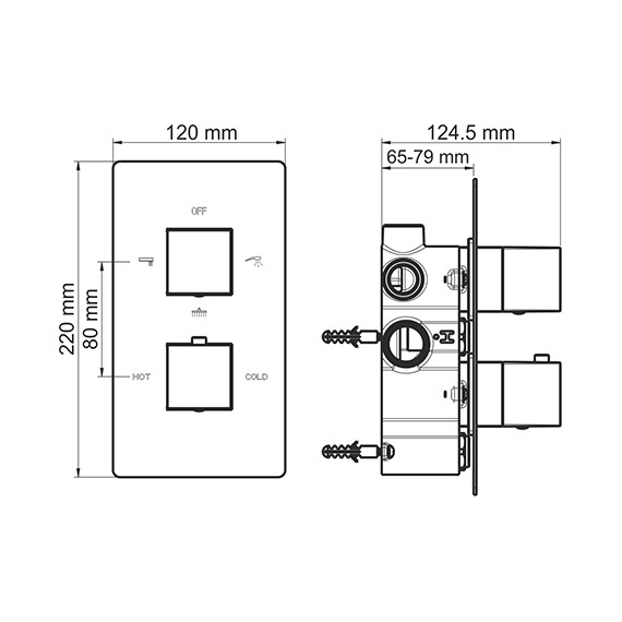 Смеситель для ванны с термостатом WasserKraft Alme 1544 Thermo - 3 Смеситель для ванны с термостатом WasserKraft Alme 1544 Thermo фото 3