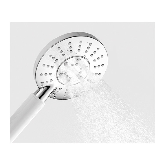 Душевая система для душа WasserKraft A16067WHITE, белый/хром фото 5