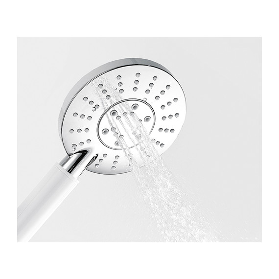 Душевая система для душа WasserKraft A16067WHITE, белый/хром фото 6