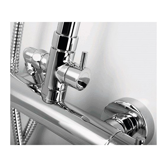Душевая стойка с термостатом WasserKraft A13302 Thermo - 5 Душевая стойка с термостатом WasserKraft A13302 Thermo фото 5