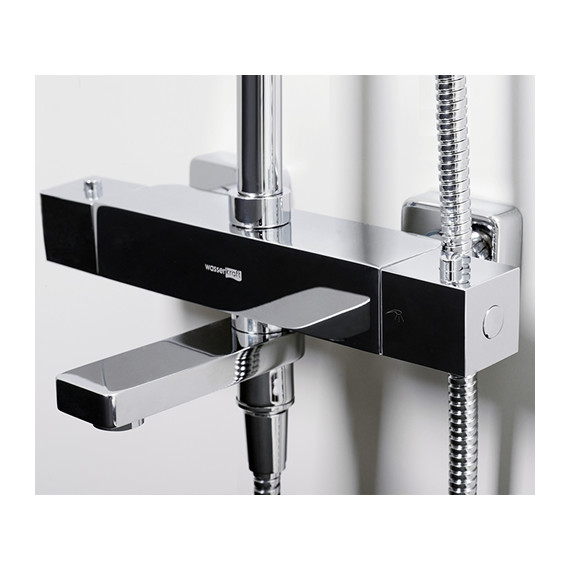 Душевая стойка с термостатом WasserKraft A19901 Thermo фото 4