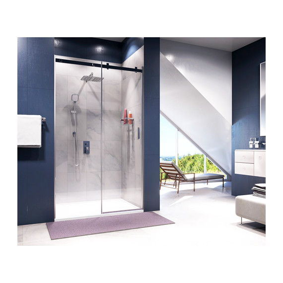 Душевая дверь WasserKraft Alme 120 см 15R05, хром/прозрачное фото 4