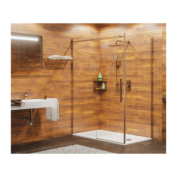 Душевое ограждение WasserKraft Alme 120х90 см 15R07, хром/прозрачное - 4 Душевое ограждение WasserKraft Alme 120х90 см 15R07, хром/прозрачное фото 4