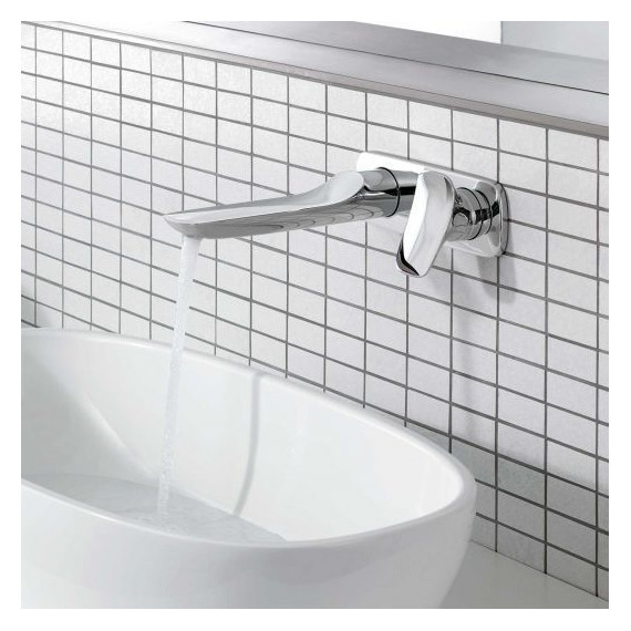 Смеситель для раковины настенный Kludi Ambienta 186 мм 532440575 фото 5