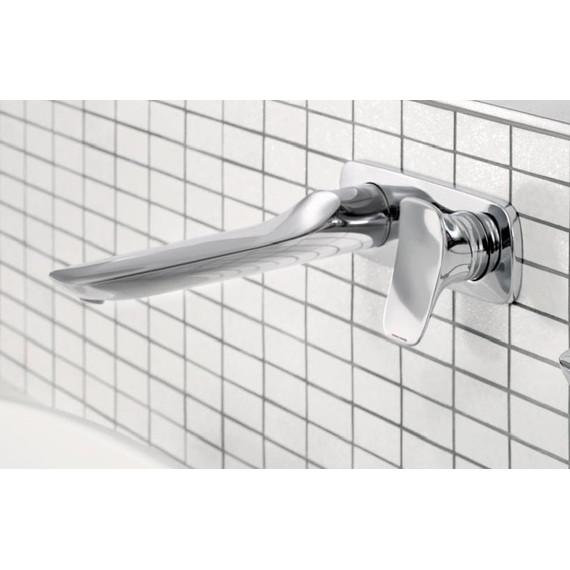 Смеситель для раковины настенный Kludi Ambienta 186 мм 532440575 фото 6