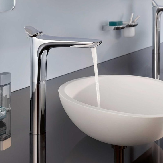 Смеситель для раковины высокий Kludi Ambienta 273 мм 532980575 - 5 Смеситель для раковины высокий Kludi Ambienta 273 мм 532980575 фото 5