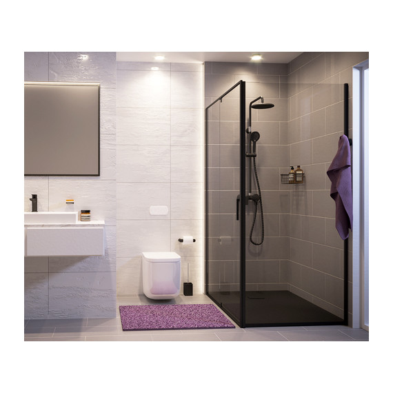 Душевое ограждение WasserKraft Elbe 120х90 см 74P07, черный/прозрачное - 4 Душевое ограждение WasserKraft Elbe 120х90 см 74P07, черный/прозрачное фото 4