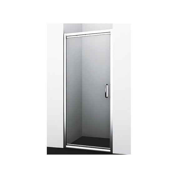 Душевая дверь WasserKraft Salm 100 см 27I12, хром/прозрачное фото 