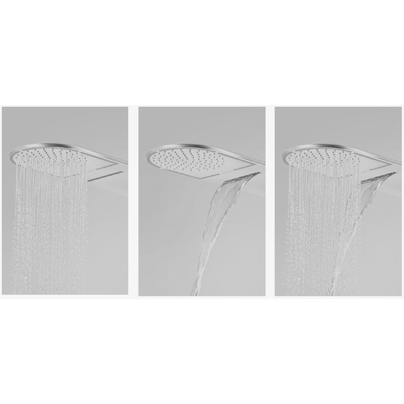 Верхний душ Kludi A-QA 6488005-00, латунь 250х600 мм фото 2