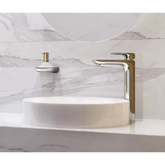 Смеситель для раковины высокий Kludi Ameo 205 мм 412960575 - 7 Смеситель для раковины высокий Kludi Ameo 205 мм 412960575 фото 7