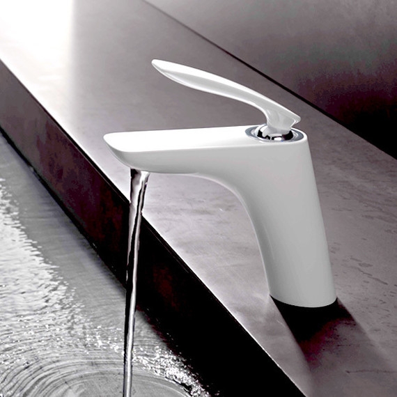 Смеситель для раковины Kludi Balance 520269175, белый фото 6