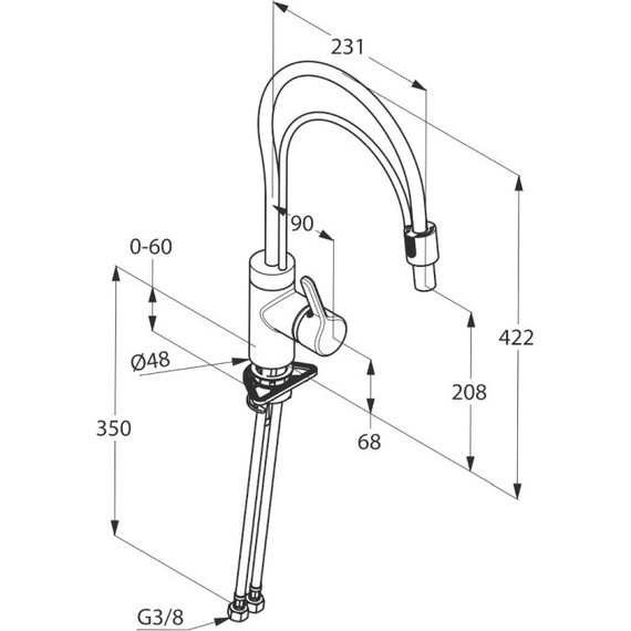 Смеситель для кухни Kludi Bingo Star 428590578 фото 8