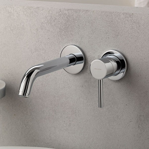 Смеситель для раковины настенный Kludi Bozz 180 мм 382440576 - 4 Смеситель для раковины настенный Kludi Bozz 180 мм 382440576 фото 4