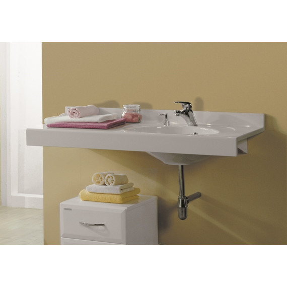 Раковина Акватон Отель 120 см 1A70103NOT01R - 2 Раковина Акватон Отель 120 см 1A70103NOT01R фото 2