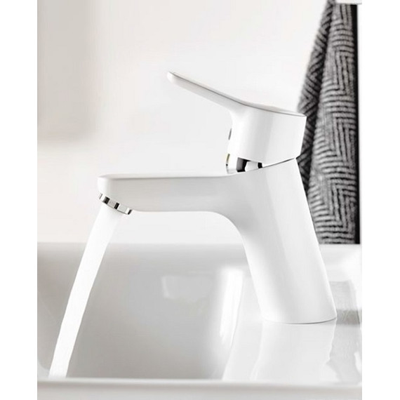 Смеситель для раковины Kludi Pure&Easy 70 мм 370289165, белый фото 6