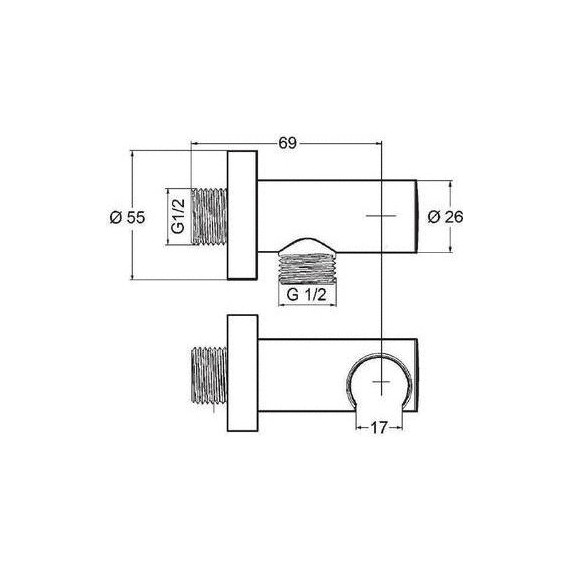 Душевая система для душа Kludi Bozz 386300576 - 6 Душевая система для душа Kludi Bozz 386300576 фото 6