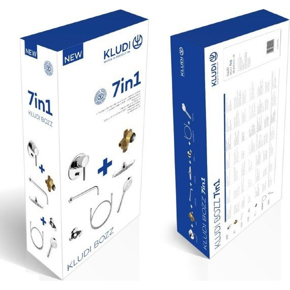 Душевая система для душа Kludi Bozz 386300576 - 3 Душевая система для душа Kludi Bozz 386300576 фото 3