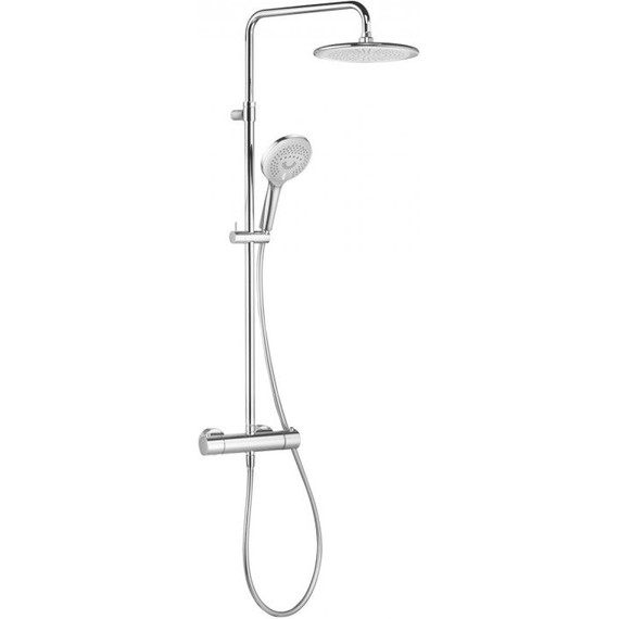 Душевая стойка с термостатом Kludi Freshline 6709205-00 фото 