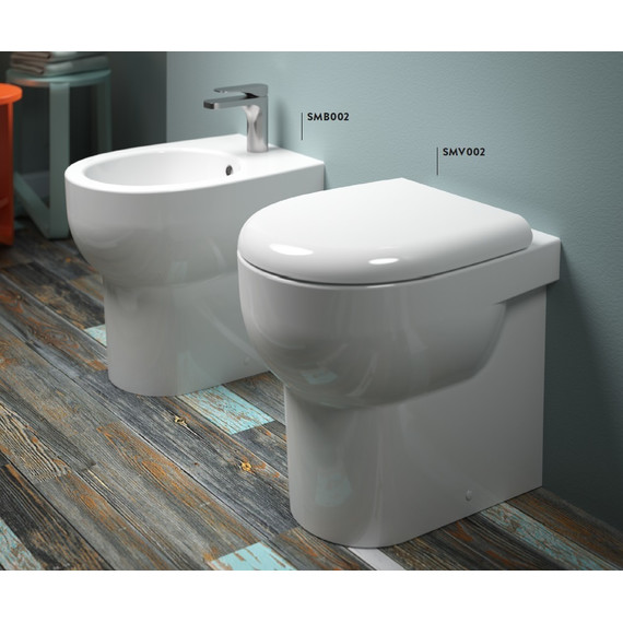 Биде напольное ArtCeram Smarty SMB002 01 00bi*0 фото 3