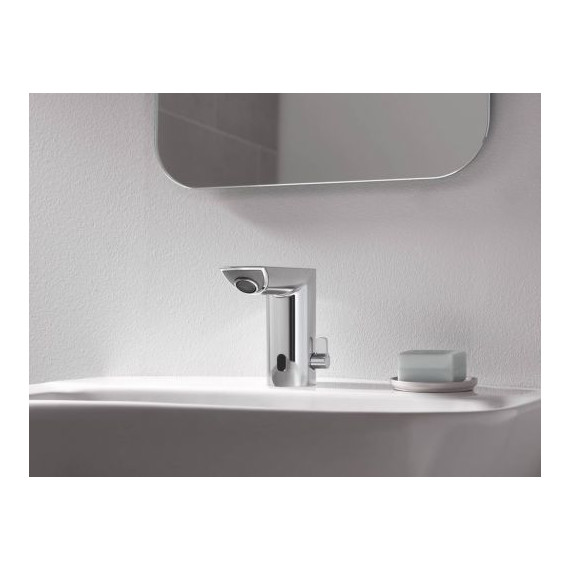 Смеситель для раковины Grohe BauCosmo E 36453000 - 3 Смеситель для раковины Grohe BauCosmo E 36453000 фото 3