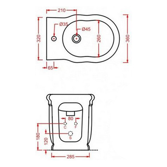 Биде напольное ArtCeram Hermitage HEB001 01 00 bi - 10 Биде напольное ArtCeram Hermitage HEB001 01 00 bi фото 10